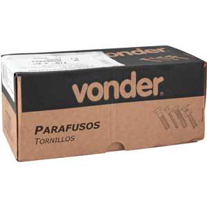 Parafuso sextavado 8.8 (GRAU 5), 7/8" x 5", UNC, VONDER