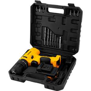 Parafusadeira/furadeira de impacto a bateria, 12 V, fonte de carregamento bivolt automática, PFV 120I VONDER