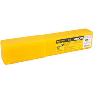 Eletrodo revestido para aço carbono, 5 kg, E6010, com 4,00 mm, VONDER