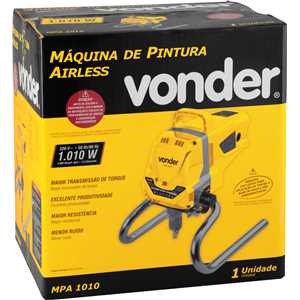Máquina de pintura Airless, 1,3 hp, 220 V~, MPA 1010 VONDER
