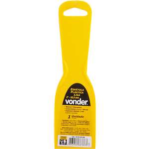 Espátula plástica lisa de 2", VONDER