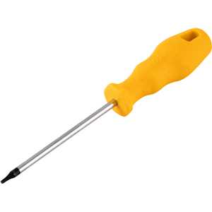 Chave hexalobular, T10, com cabo reto, VONDER