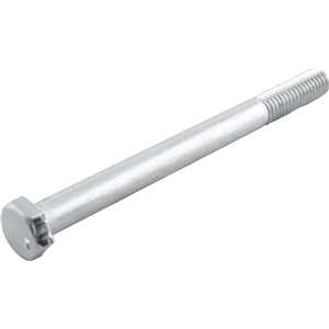 Parafuso sextavado zincado 3/8" x 4.1/2", UNC, rosca parcial, VONDER