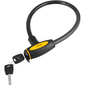 Cadeado para bicicleta, 60 cm, com chave, VONDER