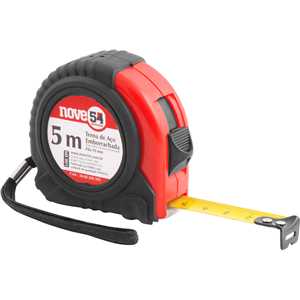 Trena de aço emborrachada 5 m x 19 mm NOVE54
