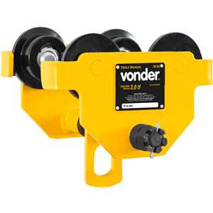 Trole manual, 3,0 toneladas (3,0 tf), TM 300, VONDER