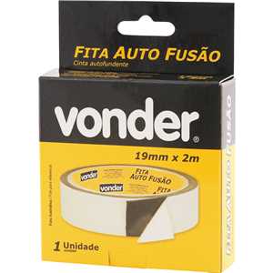 Fita autofusão, 19 mm x 2 m, VONDER