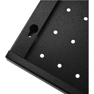 Painel porta-ferramentas metálico, 72,5 cm x 57,5 cm, VONDER