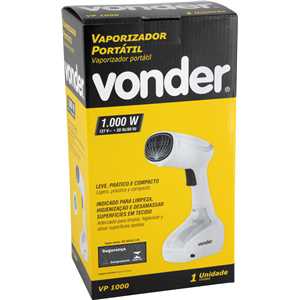 Vaporizador portátil, 1.000 W, 127 V ~, VP 1000, VONDER