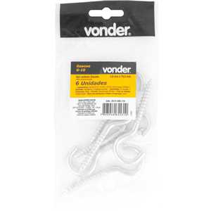 Gancho 4,8 mm x 70 mm, G-10 VONDER