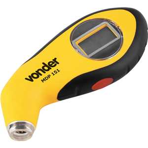 Medidor digital de pressão para pneus, MDP 151, VONDER