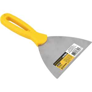 Espátula de aço inox, 12 cm, com cabo plástico, VONDER