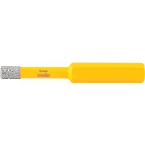 Serra copo diamantada 6 mm, refrigerada, com haste, VONDER