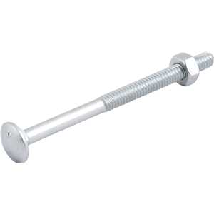 Parafuso francês zincado, 1/4" x 3.1/2", com porca, VONDER