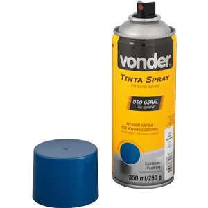 Tinta em spray azul, 350 ml/250 g, VONDER