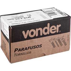Parafuso sextavado 8.8, 18 mm x 60 mm, MA, rosca parcial, DIN 931, VONDER