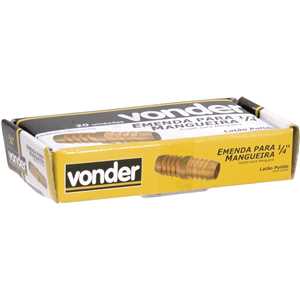 Emenda para mangueira 1/4", VONDER