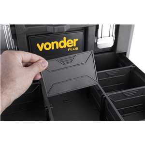 Caixa plástica para ferramentas CPV 900 VONDER PLUS