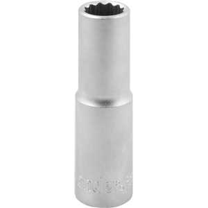 Soquete estriado longo, com encaixe de 1/2", 13 mm, VONDER