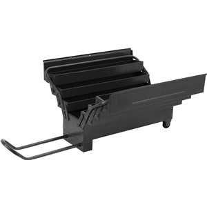 Caixa metálica sanfonada para ferramentas, com 7 gavetas, 60,0 cm x 19,0 cm x 24,0 cm, com roda, VONDER