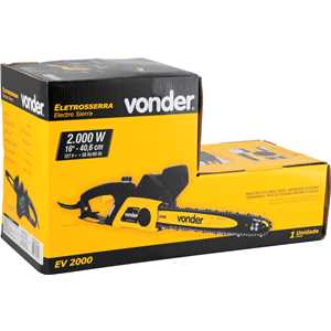 Eletrosserra de 16", 2.000 W, 127 V~, EV 2000 VONDER