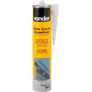 Veda calha 280 g, alumínio, VONDER