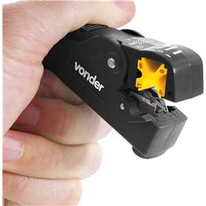 Alicate desencapador, para cabo coaxial, VONDER