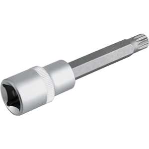 Soquete multidentado, longo, com encaixe de 1/2", M12, VONDER