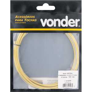Guia espiral para arame de 1,6 mm, com 3,5 m, para tocha TMV 400 VONDER