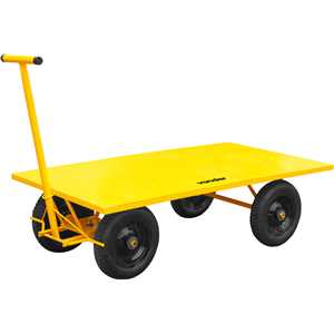 Carrinho plataforma metálico, 800 kgf, desmontado, VONDER