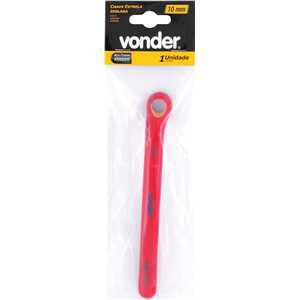 Chave estrela 10 mm, uma boca, isolada, IEC60900,VONDER