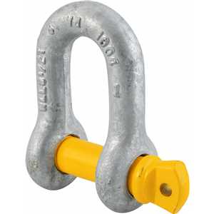 Manilha reta para cabo de aço, 1", VONDER PLUS