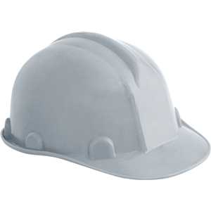Capacete cinza, com aba frontal, VONDER