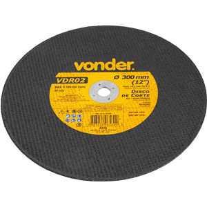 Disco de corte 300 mm x 3,2 mm x 19,10 mm VDR02, VONDER