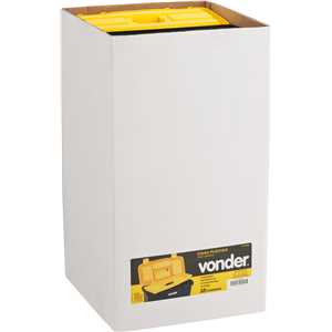 Caixa para ferramentas, plástica, 40,5 cm x 20,0 cm x 18,0 cm, CPV 0405, VONDER
