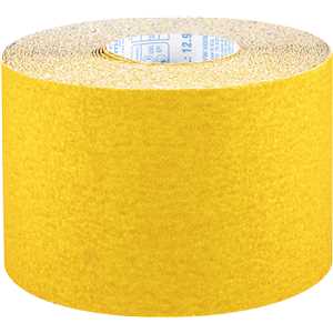 Lixa costado de papel em rolo, 120 mm x 25 m, grão 50, LP 100, VONDER