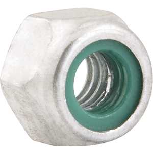 Porca autotravante sextavada, 3/8", UNC, alta, zincada, VONDER