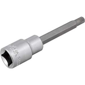 Soquete multidentado, longo, com encaixe de 1/2", M8, VONDER