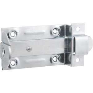 Fecho chato com porta-cadeado 4" - 101,6 mm, zincado, VONDER