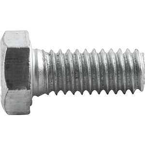 Parafuso sextavado zincado 5/16" x 3/4", UNC, rosca total, VONDER