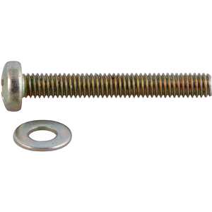 Parafuso com arruela para suporte de TV, M4 x 30 mm, VONDER
