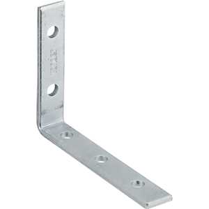 Cantoneira para cortina, 5 cm x 7 cm, zincada, VONDER