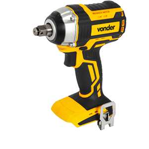 Chave de impacto, bateria intercambiável 18 V, encaixe de 1/2", sem bateria e sem carregador, ICIV 1807 VONDER
