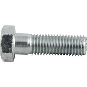 Parafuso sextavado zincado 3/4" x 2.1/2", UNC, rosca parcial, VONDER