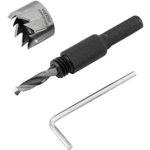 Serra copo de aço rápido, 20 mm, para inox, VONDER