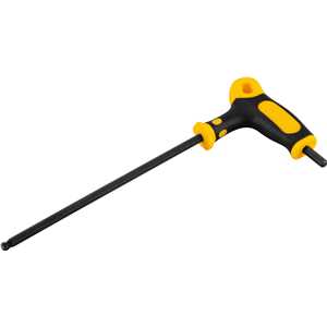 Chave hexagonal (allen) abaulada longa, 5 mm, cabo T, VONDER