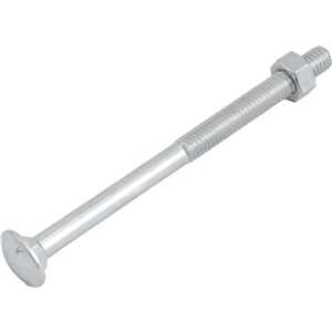 Parafuso francês zincado, 5/16" x 4.1/2", com porca, VONDER
