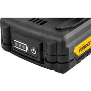 Bateria 18 V, íons de lítio, linha intercambiável, 2 Ah, IBV 1802 VONDER