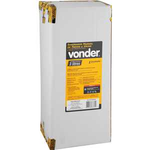 Sangrador manual de freios a vácuo, 3 litros, VONDER