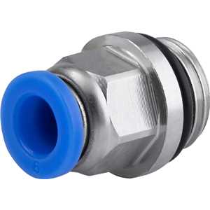 Conexão rápida reta, 6 mm, rosca 1/4" BSP, VONDER